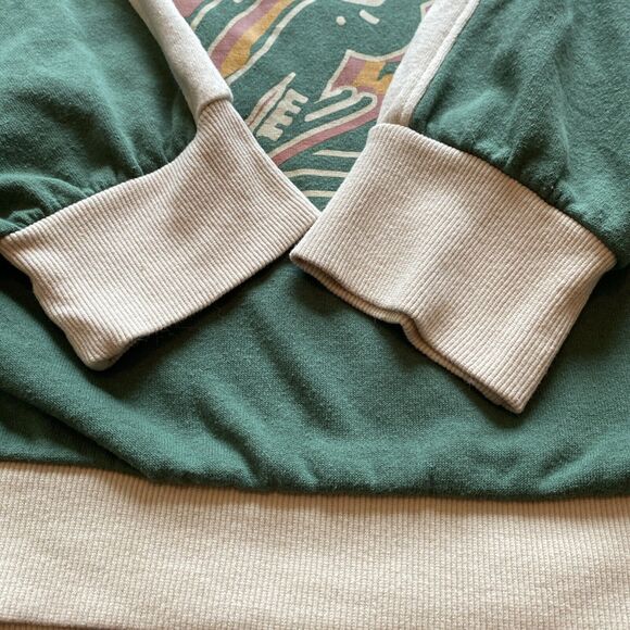 IML Retro Green Ski Vermont Unisex Crewneck Sweatshirt Medium EUC - Picture 3 of 7